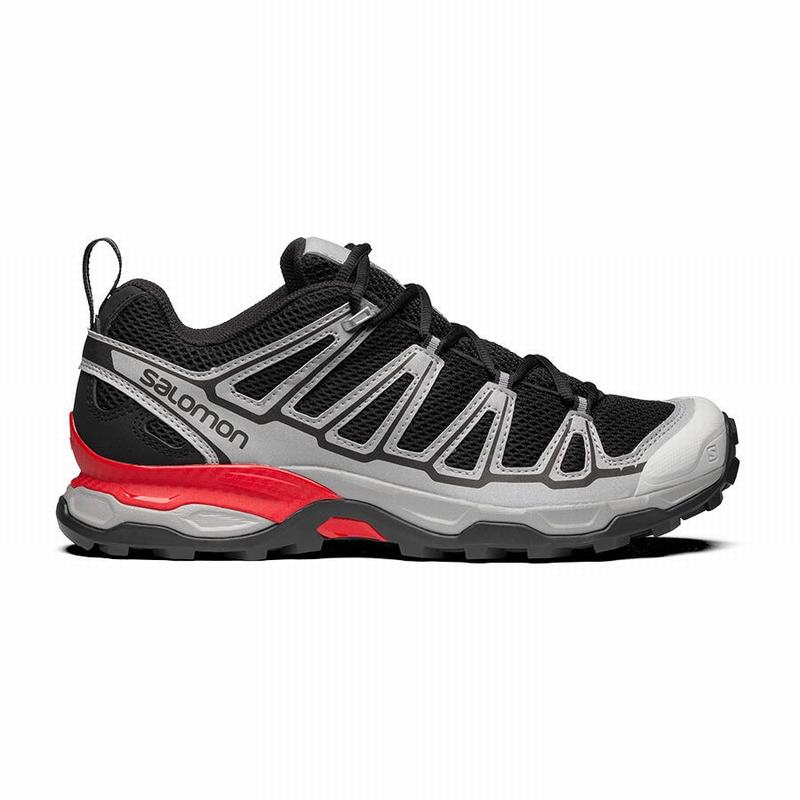 SALOMON X-ULTRA Philippines - Men's Trail Running Shoes - Black/Silver Metal | 603829-LMZ